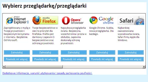 Niezależnie od tego, czy IE8 ląduje to na ostatniej, czy na pierwszej pozycji, wciąż zajmowanie przez niego miejsce uważane jest za uprzywilejowane. Przykład paranoi związanej z monopolem Microsoftu