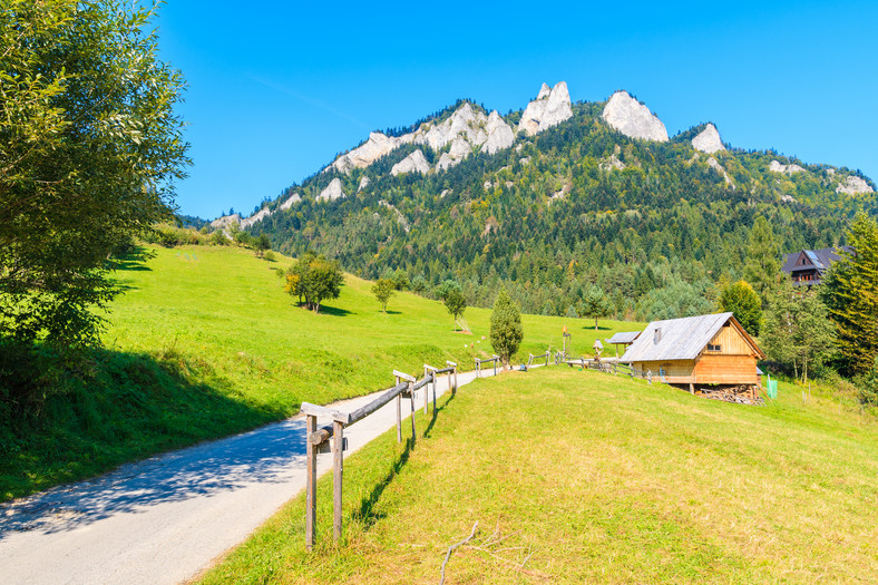 Szlak na Trzy Korony, Pieniny