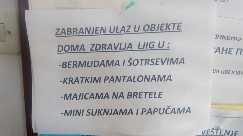 "A šta ako mi pozli u donjem vešu?!"