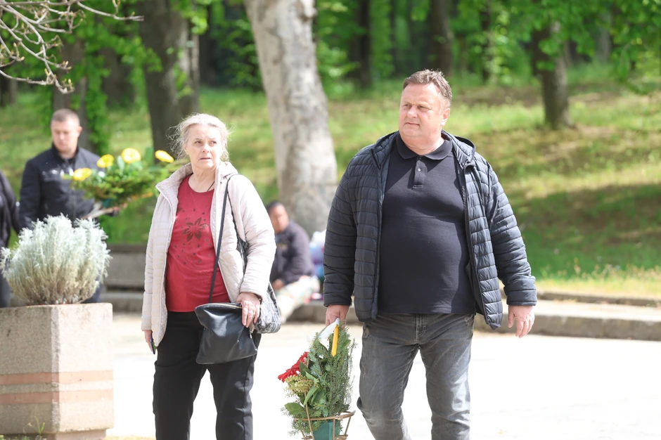 Sahrana Saše Katančića Novo Groblje