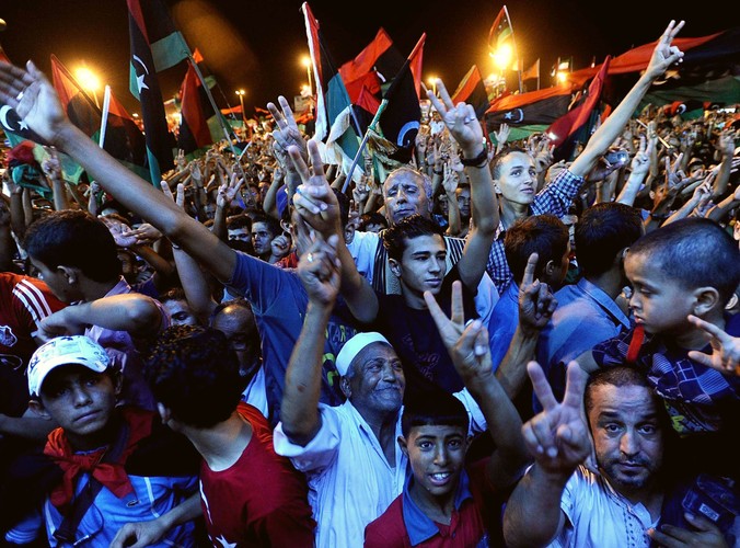 Tłumy Libijczyków wiwatują na wieść o pojmaniu syna Kadafiego