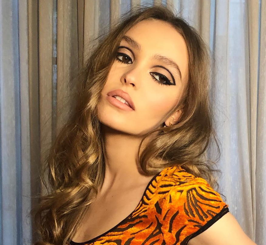 Herečka Lily-Rose Depp.