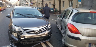 Czarna seria. Kolejna kolizja, tym razem auto Kancelarii Sejmu