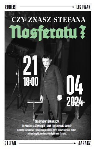 Kim jest Stefan Nosferatu? Teatr Warmii i Mazur zaprasza na wyjątkowy wernisaż Roberta Listwana [WIDEO]