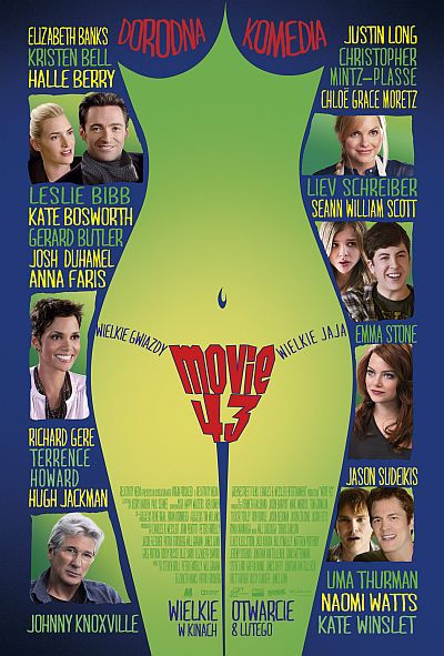 "Movie 43" - plakat filmu