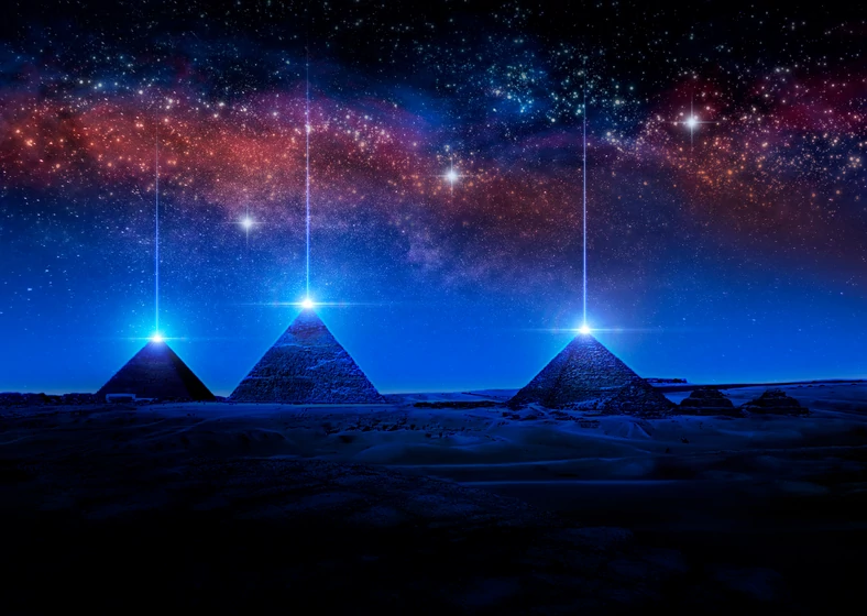 Piramidy miały związek z życiem pozagrobowym wśród gwiazd