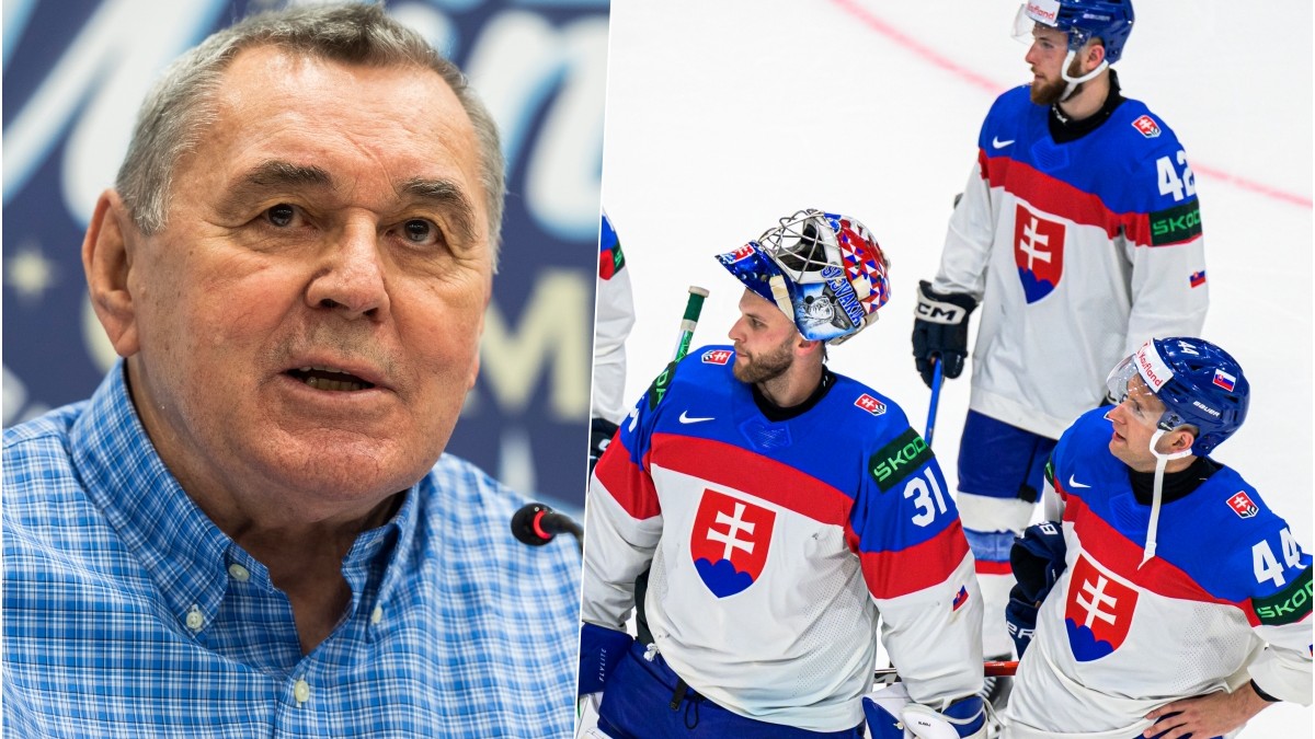 Bývalý hokejista Václav Nedomanský skritizoval slovenský výber po zápase s Českom. 
