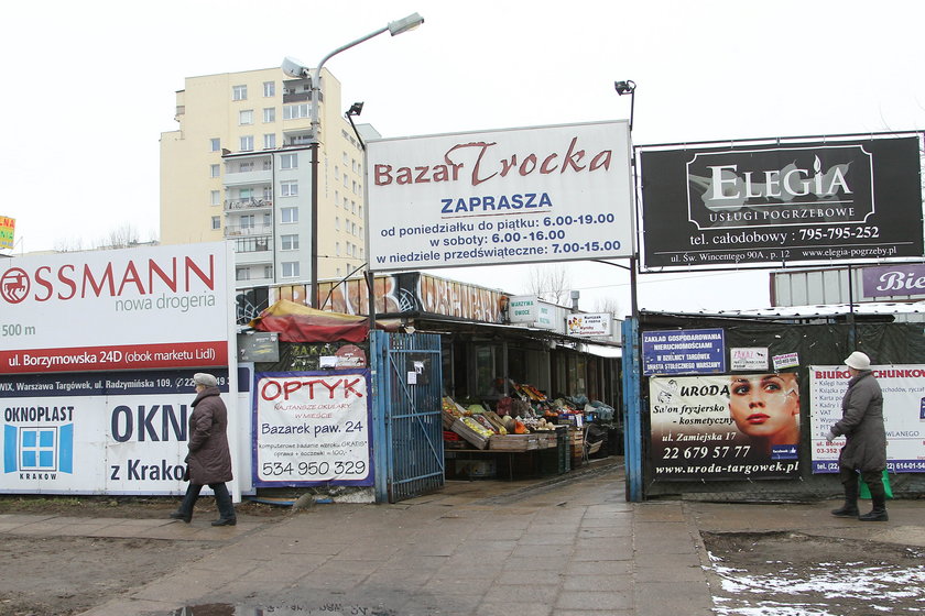 Likwidują bazarek na Trockiej. Targowisko będzie czynne do końca 2015 roku