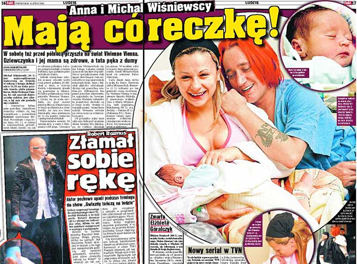 Kolejna córka Wiśniewskiego: Vivienne Vienna