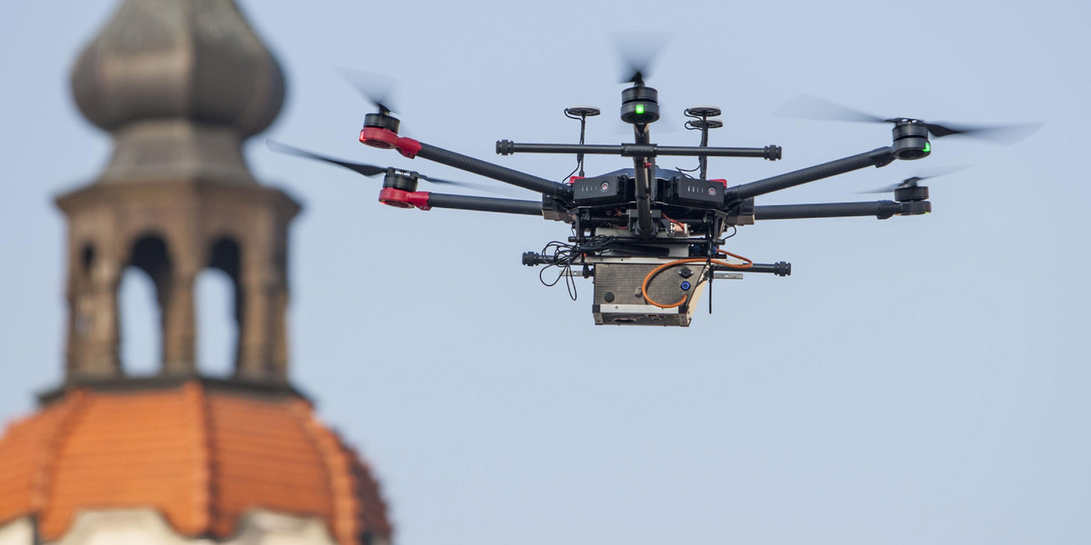 Drony mają pomóc strażnikom z Poznania w walce z trucicielami powietrza