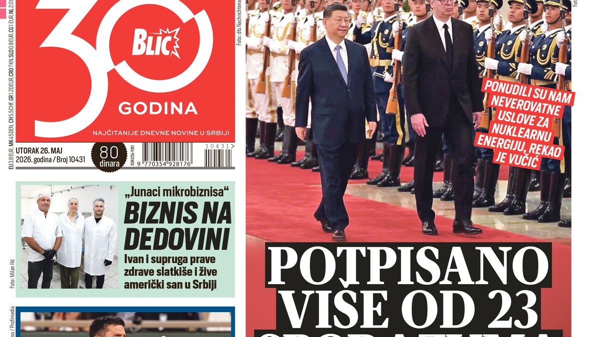 BLIC NASLOVNA