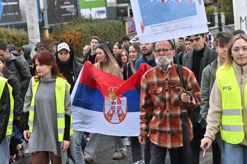 Protest povodom 11 meseci od pada nadstrešnice u Novom Sadu