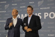 Donald Tusk i Rafał Trzaskowski na Campus Polska Przyszłości