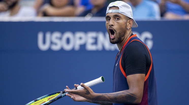 Kyrgios a US Openen is balhézott / Fotó: Getty Images