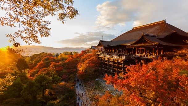 Kiyomizu-dera temple in Kyoto