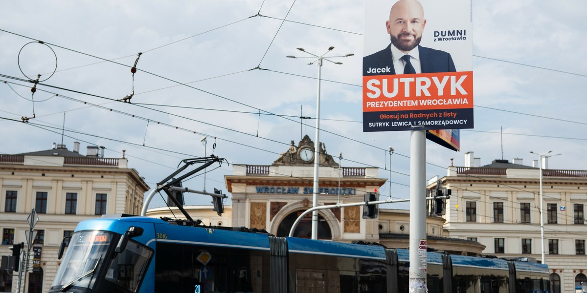 Jacek Sutryk prezydentem Wrocławia został w 2018 r.