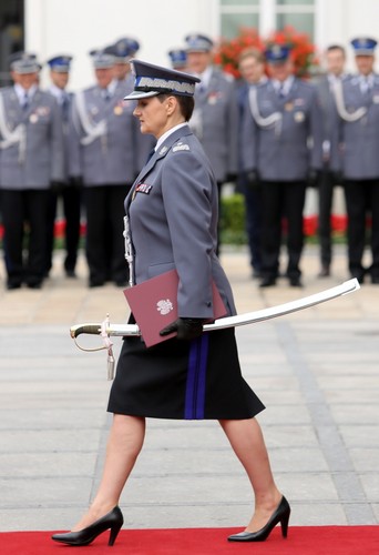 Komendant Irena Doroszkiewicz otrzymała nominację generalską
