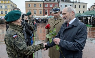 MON: Wojsko pomoże w walce z zagrożeniem powodziowym na Warmii i Mazurach