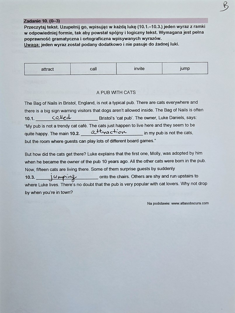 Matura 2024. Język angielski - poziom podstawowy [ARKUSZE CKE i ODPOWIEDZI]