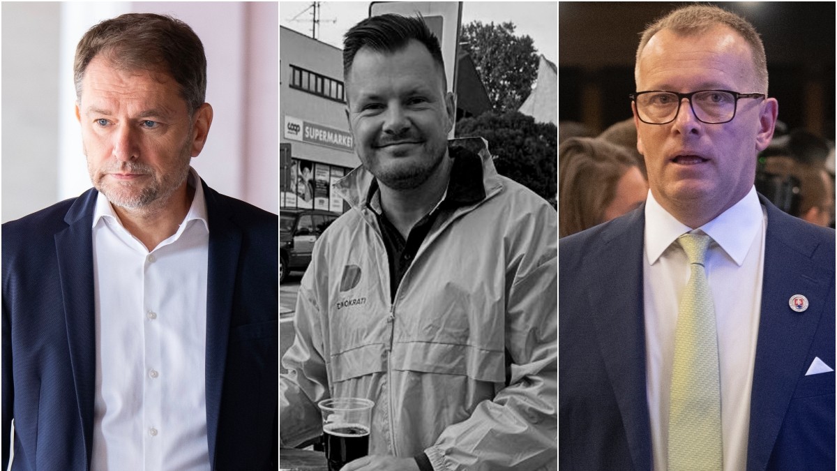 Igor Matovič, Michal Pavlík a Boris Kollár.