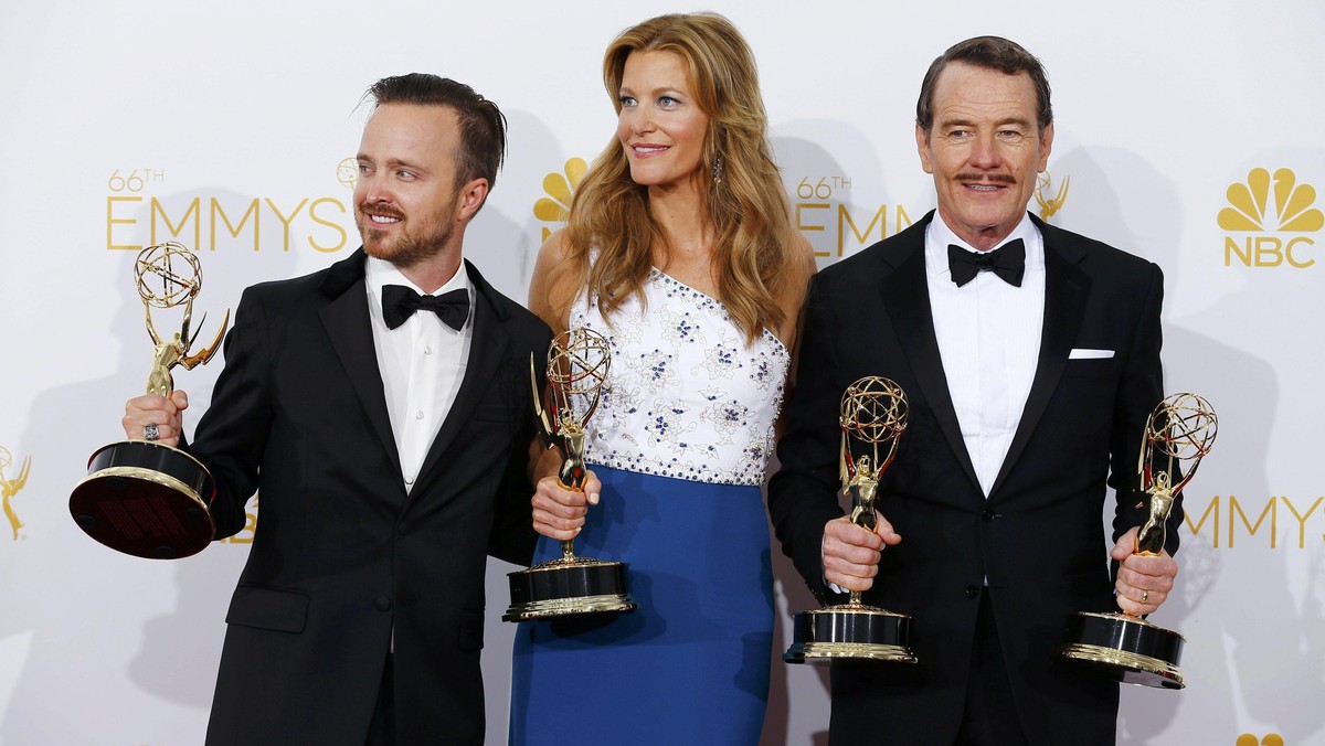 Emmy Aaron Paul, Anna Gunn i Bryan Cranston