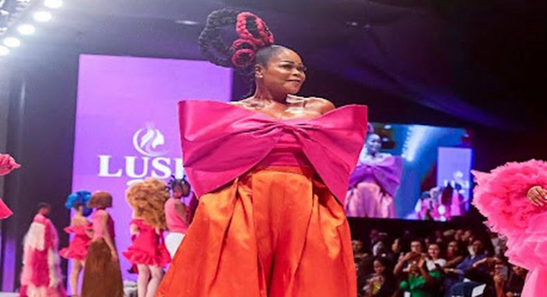 Beyond the runway: Lush hair steals the spotlight at Lagos Fashion Week's 10th edition