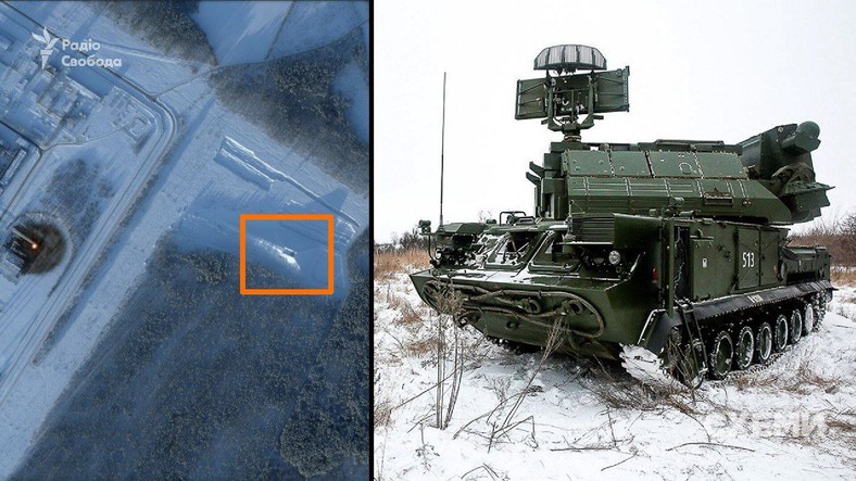 system Tor w pobliżu Ukrainy