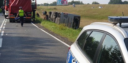 Fatalny wypadek pielgrzymów pod Olsztynem. Aż 30 osób trafiło do szpitala!