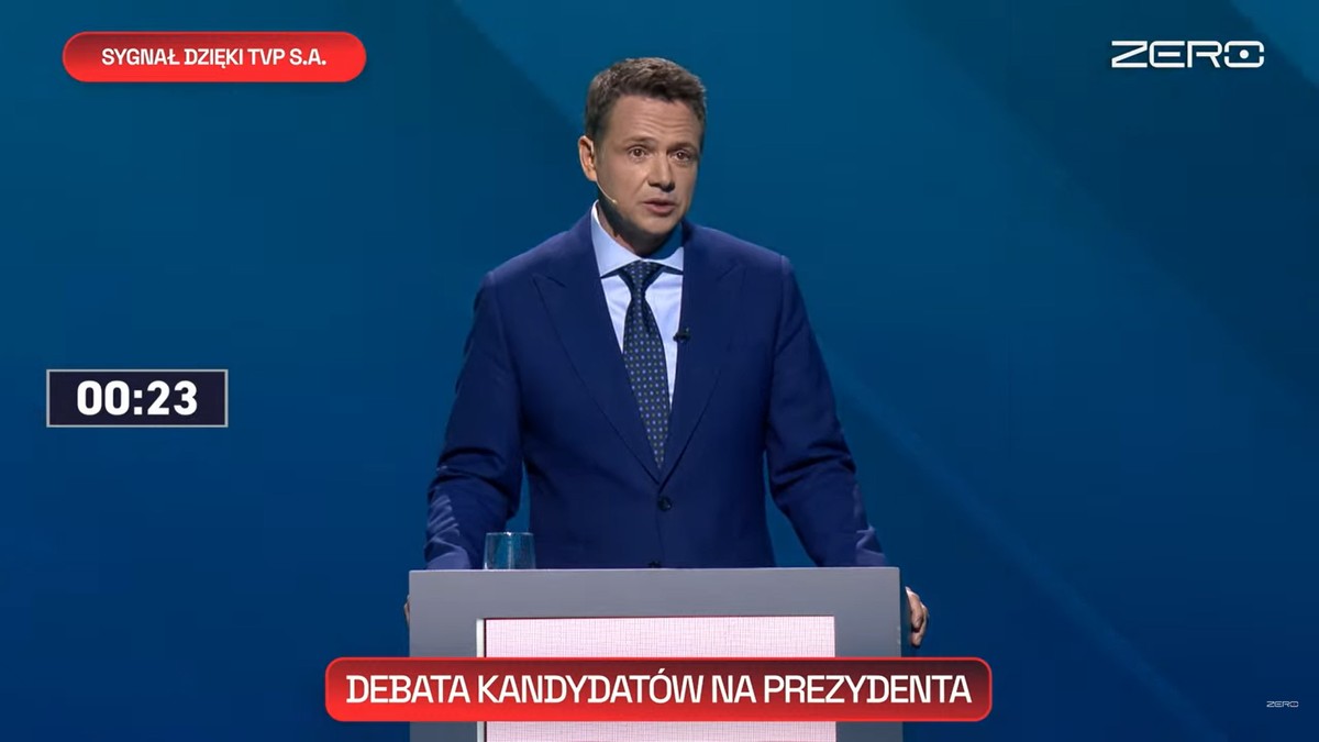 Trzaskowski na debacie w TVP: Trzeba natychmiast zmienić prawo antyaborcyjne