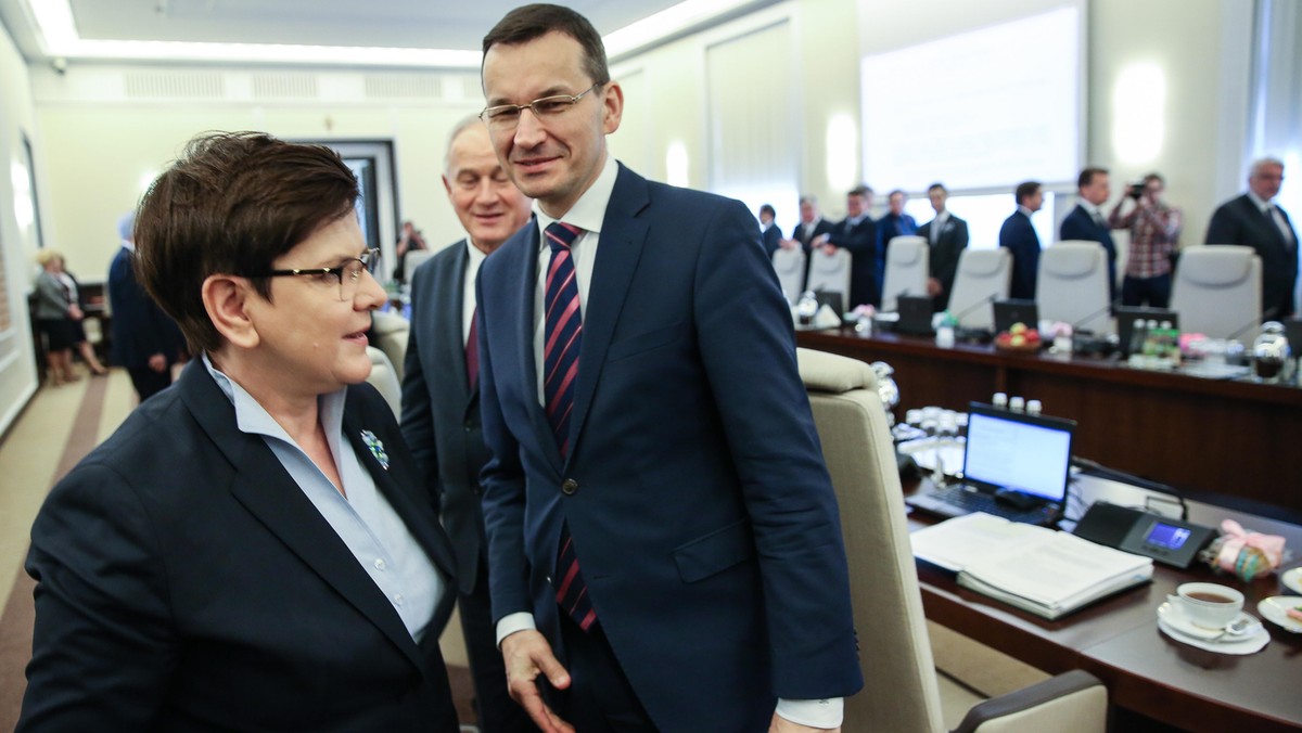 Beata Szydło, Mateusz Morawiecki