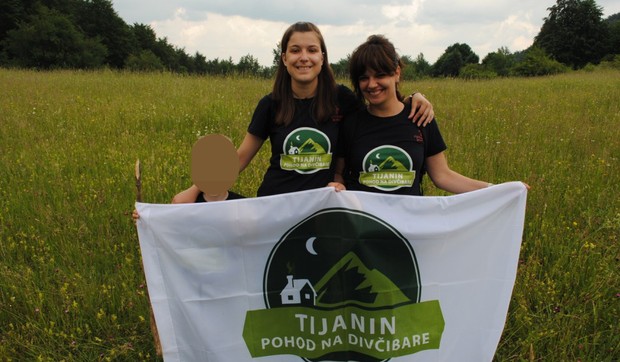 Tijanin pohod 2018 Sandra Zivkovic u sredini foto Predrag Vujanac