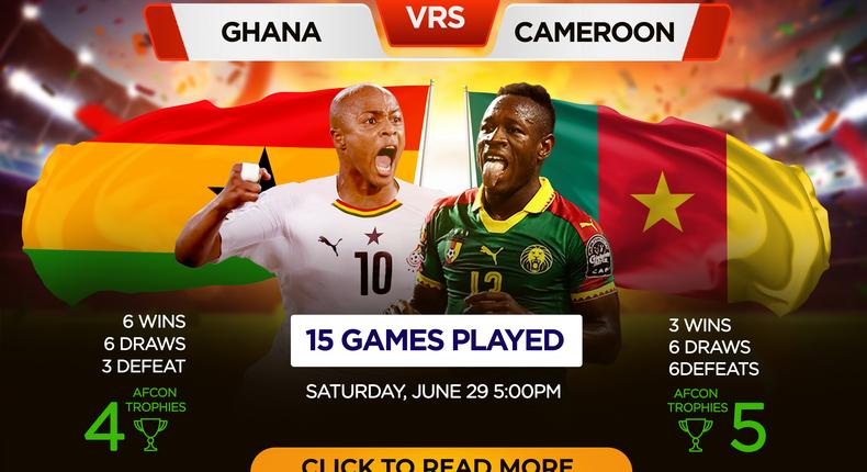 AFCON 2019: Cameroon vs Ghana