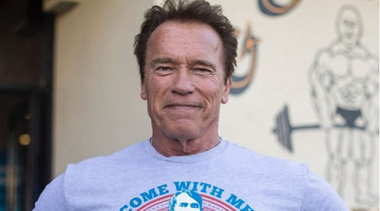Arnold Schwarzenegger ezúttal fia diplomaosztóján mutatkozott/Fotó:Instagram/schwarzenegger