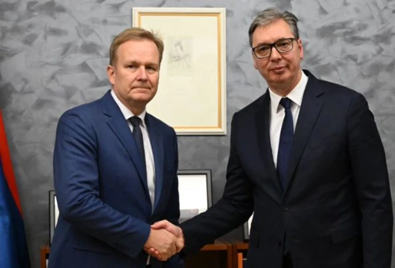 Predsednik Vučić se sastao sa Sorensenom