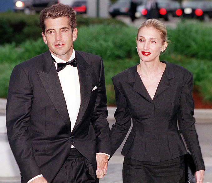 John F. Kennedy Jr i Carolyn Bessette Kennedy, maj 1999 r.