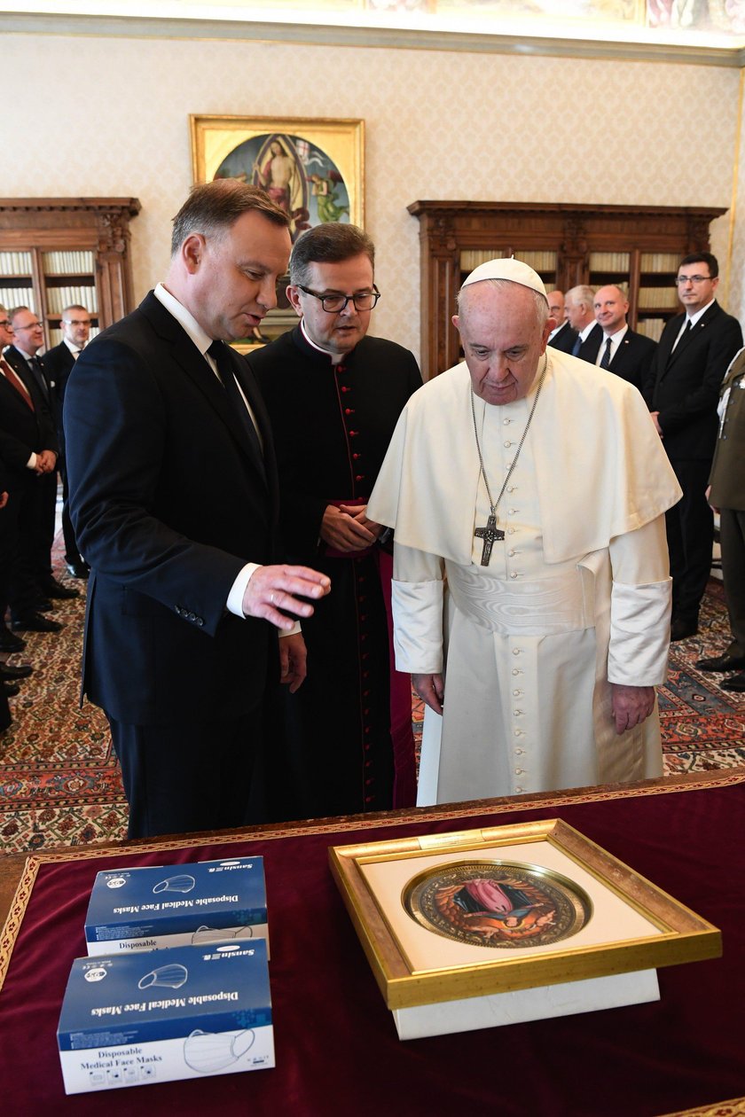 Andrzej Duda z wizytą u papieża Franciszka