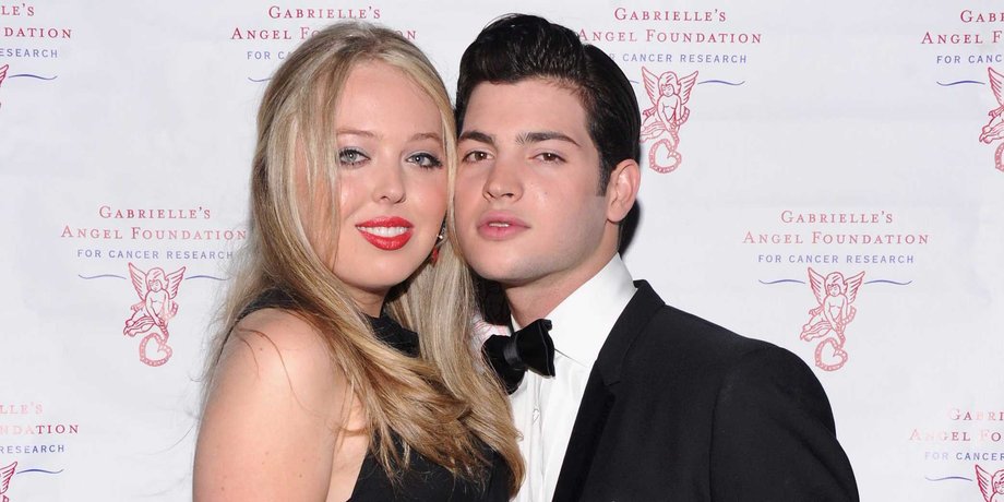 Tiffany is friends with media mogul Peter Brant's society-party-hopping son, Peter Brant, Jr.