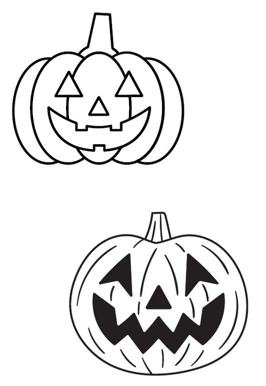dynie kolorowanka halloween