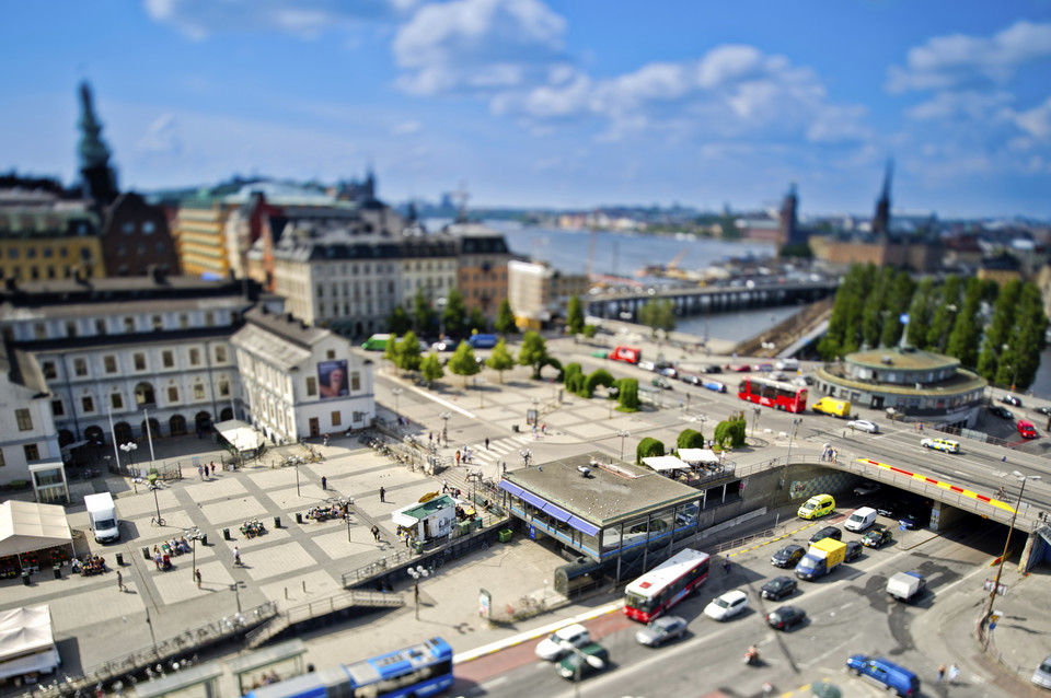 Najbardziej zakorkowane miasta Europy 2012 - Sztokholm