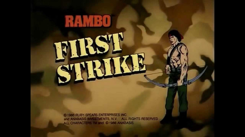 Kadr z serialu "Rambo"