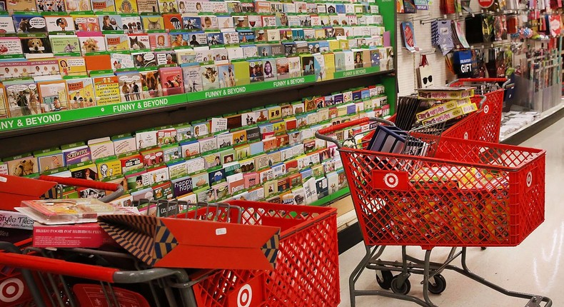 target store carts