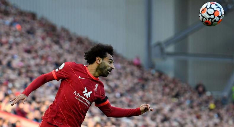 Liverpool forward Mohamed Salah Creator: Paul ELLIS