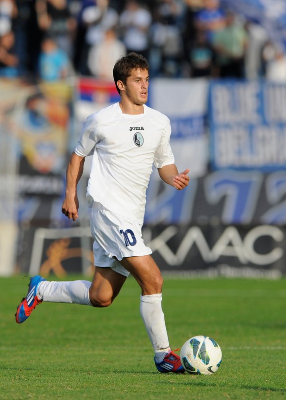 Goran Čaušić u periodu dok je nastupao za Rad