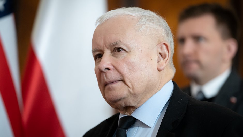 Prezes PiS Jarosław Kaczyński