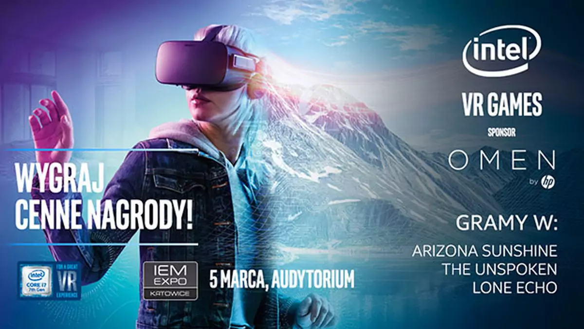 Turnieje w wirtualnej rzeczywistości – Intel VR Games na IEM Expo!