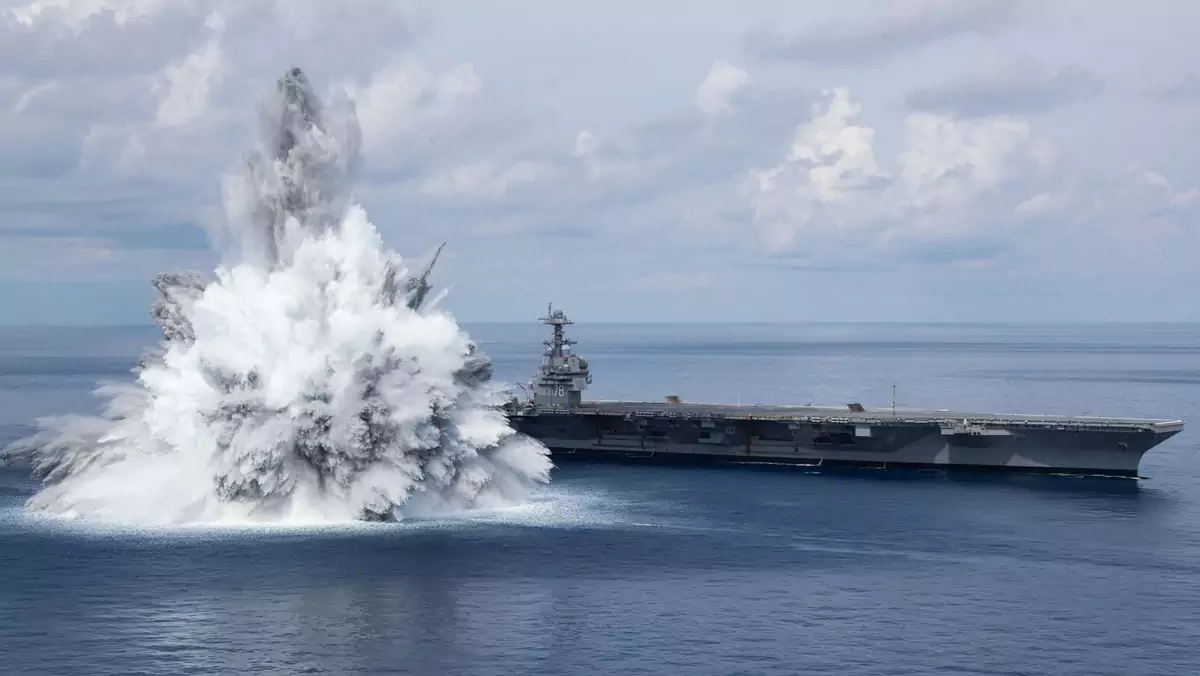 Komputerowa symulacja Państwa Środka wykazała, że Chiny będą w stanie zatopić lotniskowiec USS Gerald R. Ford