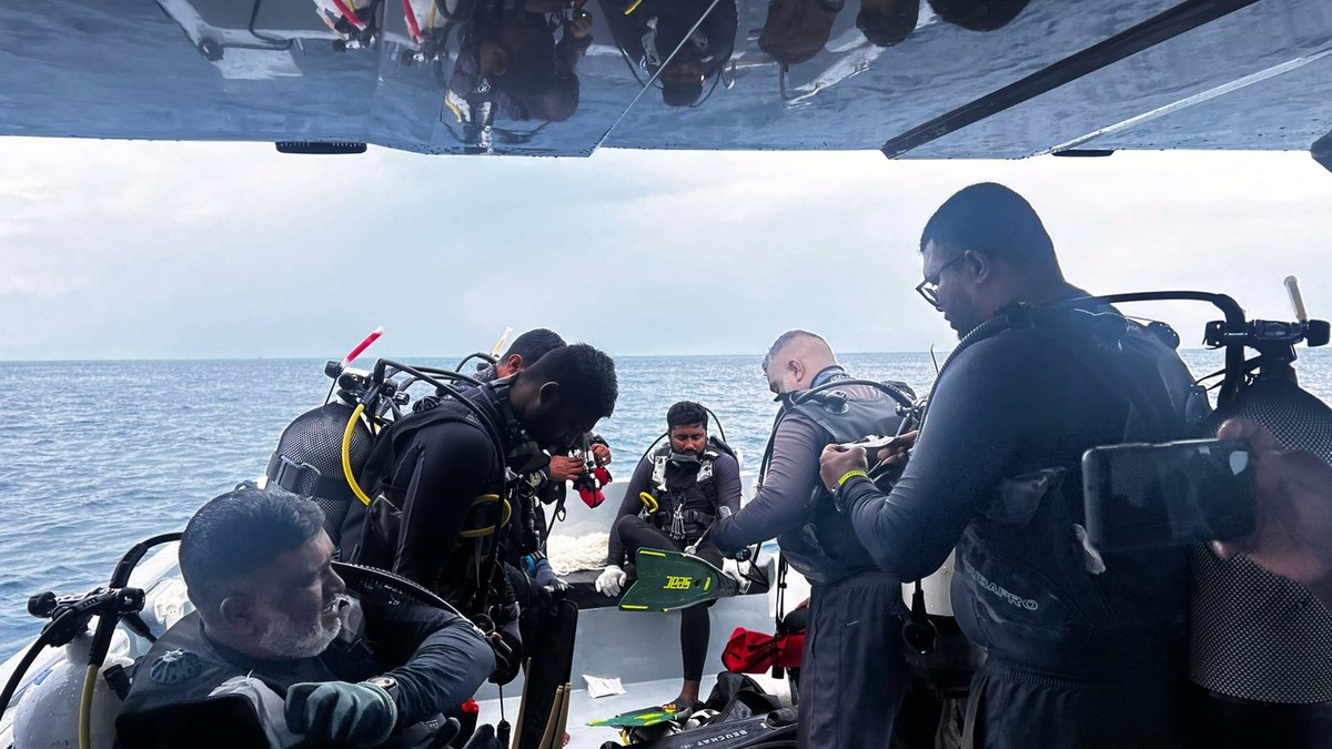 Potraga za poginulim Italijanima na Maldivima