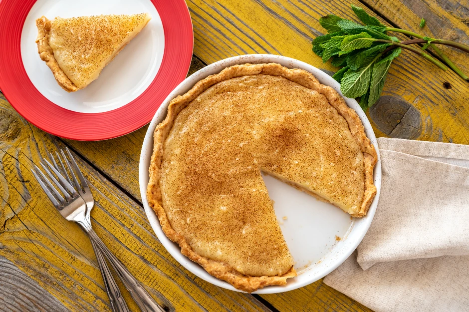 Indiana Sugar Cream Pie