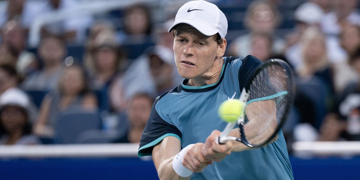 Jannik Sinner wygrał w tym roku Australian Open i został numerem jeden na świecie.