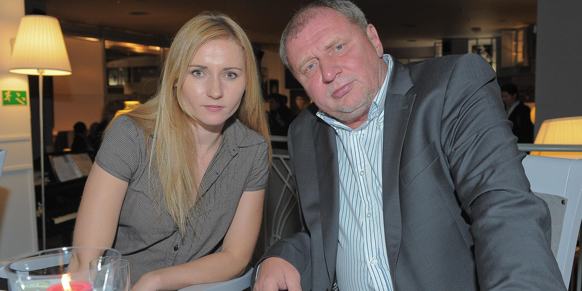 Andrzej Grabowski z córką Zuzanną